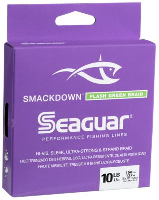Seaguar Smackdown High Visibility Fishing Line 65lbs 150yds Break Strength/Length
