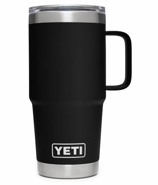 Yeti Rambler Travel Mug with StrongHold Lid Black 20oz