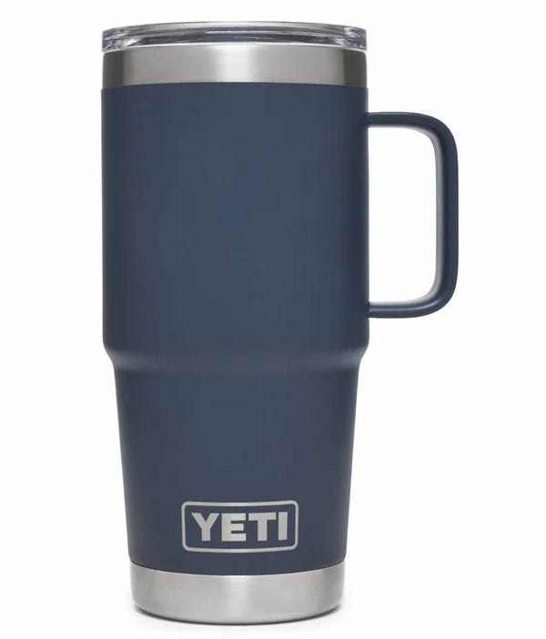 Yeti Rambler Travel Mug with StrongHold Lid Navy 20oz