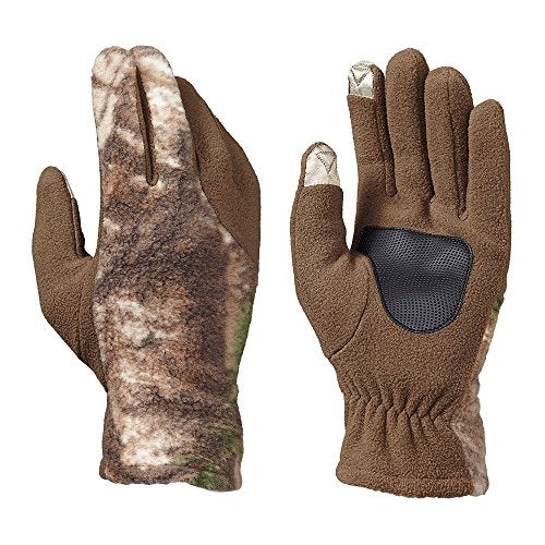 Hot Shot Mens Fleece Touch Shooters Glove, Realtree Xtra, X-Large