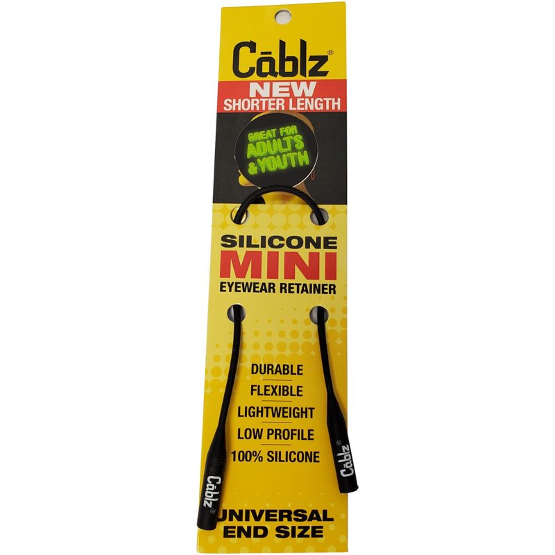 Cablz 580971 Mini Silicone Black