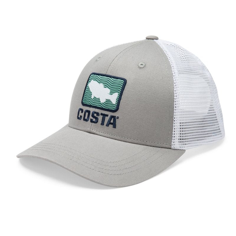 Costa Del Mar Marlin Waves Trucker Charcoal One Size