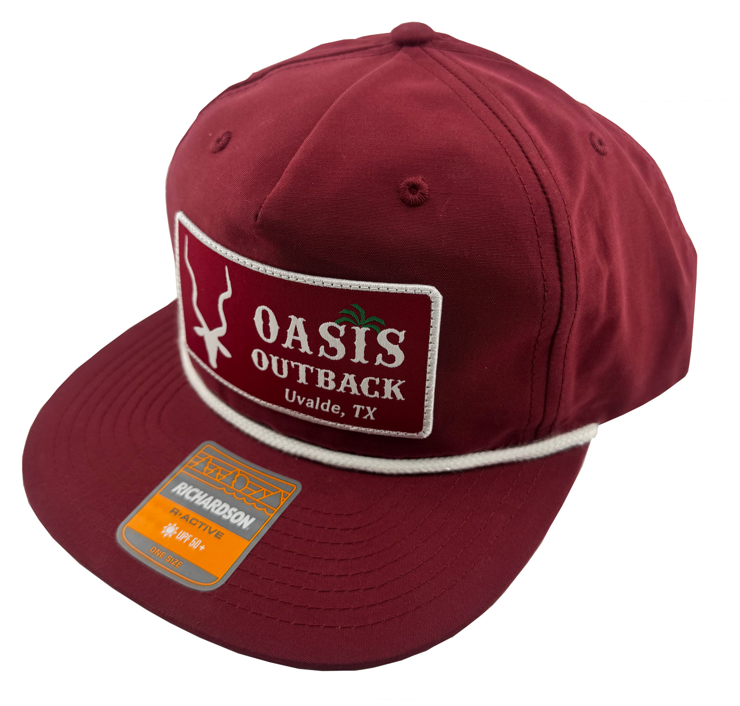 Oasis Outback Umpqua Red w/White Rope OSFM