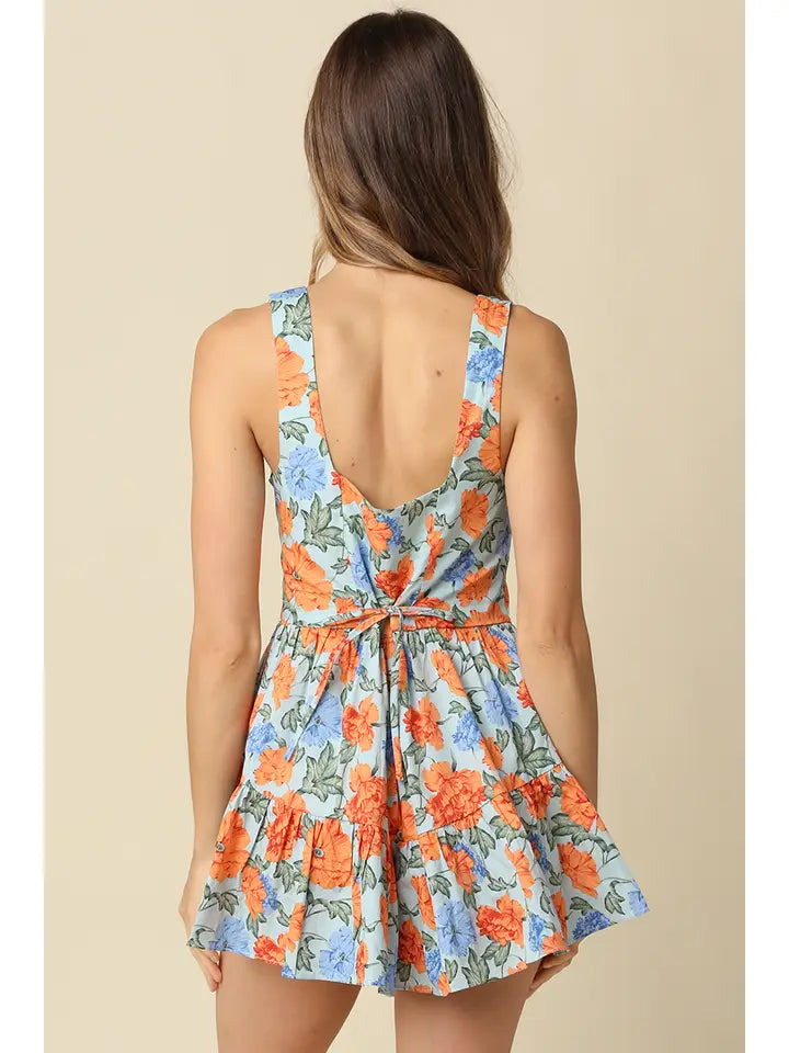 Olivaceous - Harper Floral Romper