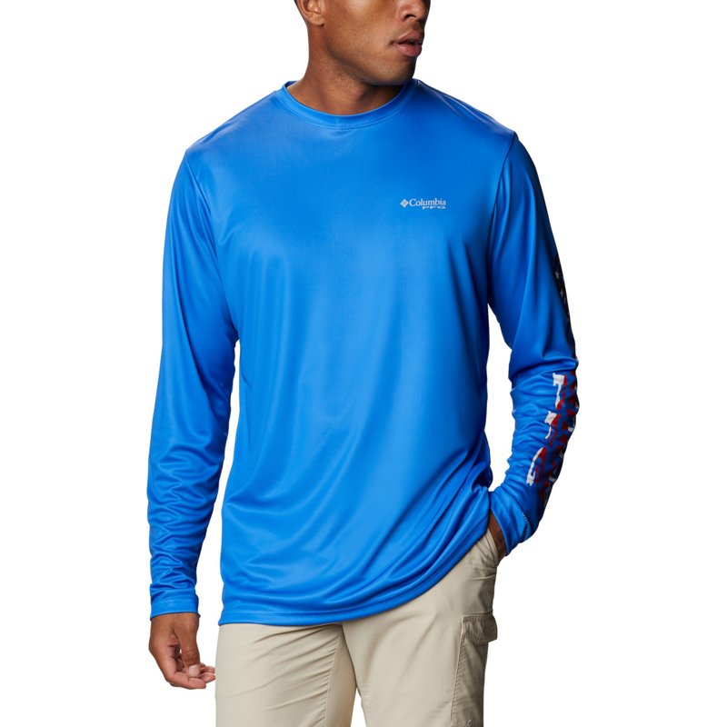 Columbia Men's Terminal Tackle PFG Sleeve Long-Sleeve Shirt