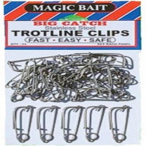 Magic Bait   Trot Line Clips  25ct