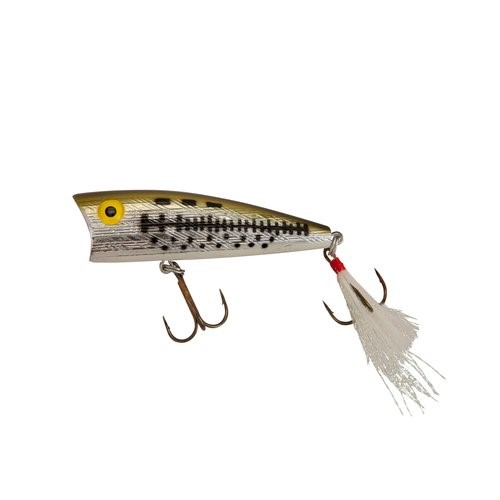 Rebel Pop-R Topwater Ole Bass 2 1/2 1/4 Oz.