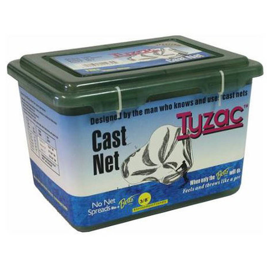 Betts CM4-I Tyzac Clear Mesh 4 3/4Lb 3/8 Fishing Cast Net