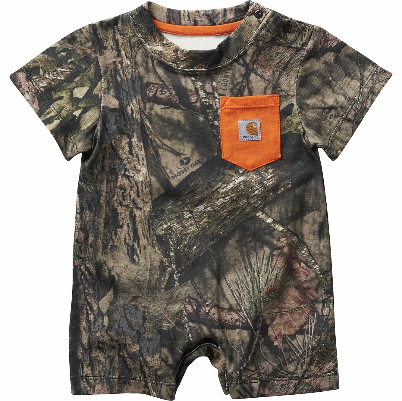 Carhartt Camo Pocket Short-Sleeve Bodysuit for Baby Boys