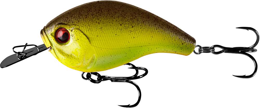 13 Fishing Jabber Jaw Chartreuse Rootbeer 2.3 0.5oz Fishing Lure