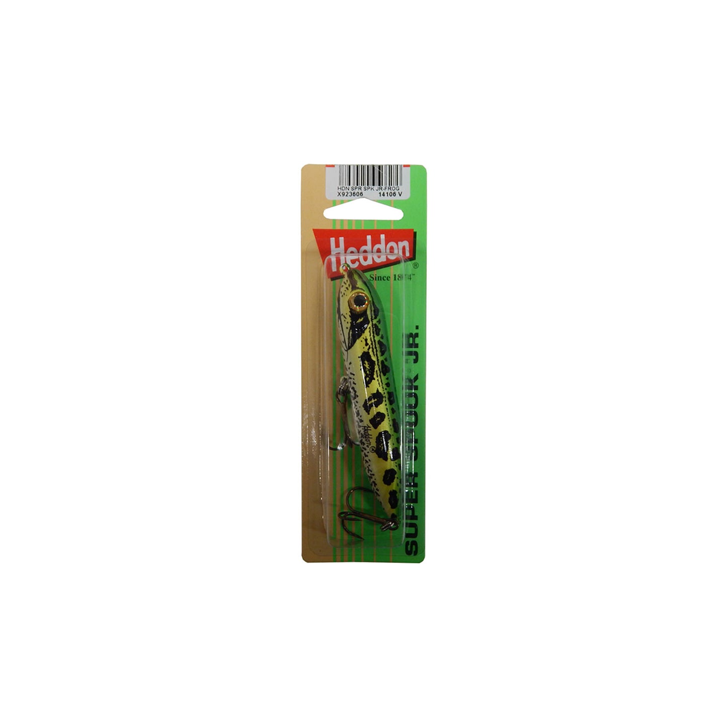 Heddon Super Spook Jr. 1/2 Oz. Freshwater Fishing Lure - Frog