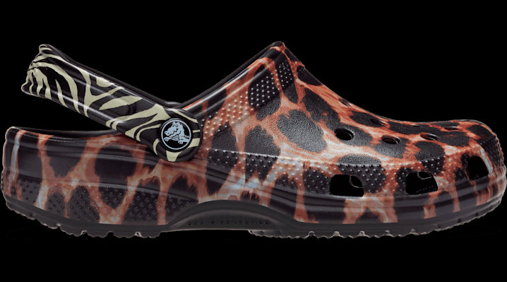 Crocs Womens Crocs Classic Clogs - Womens Shoes Black/Brown Size 5.0