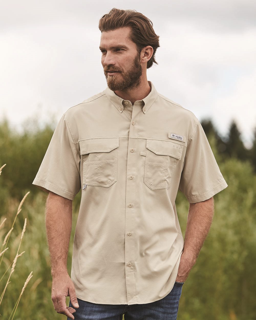 Columbia Men's Blood and Guts III SS Woven Shirt