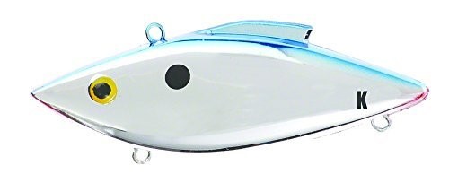 Bill Lewis KMG-25B Mag Knock-n-Trap 3/4oz Chrome Blue Crankbait Fishing Lure