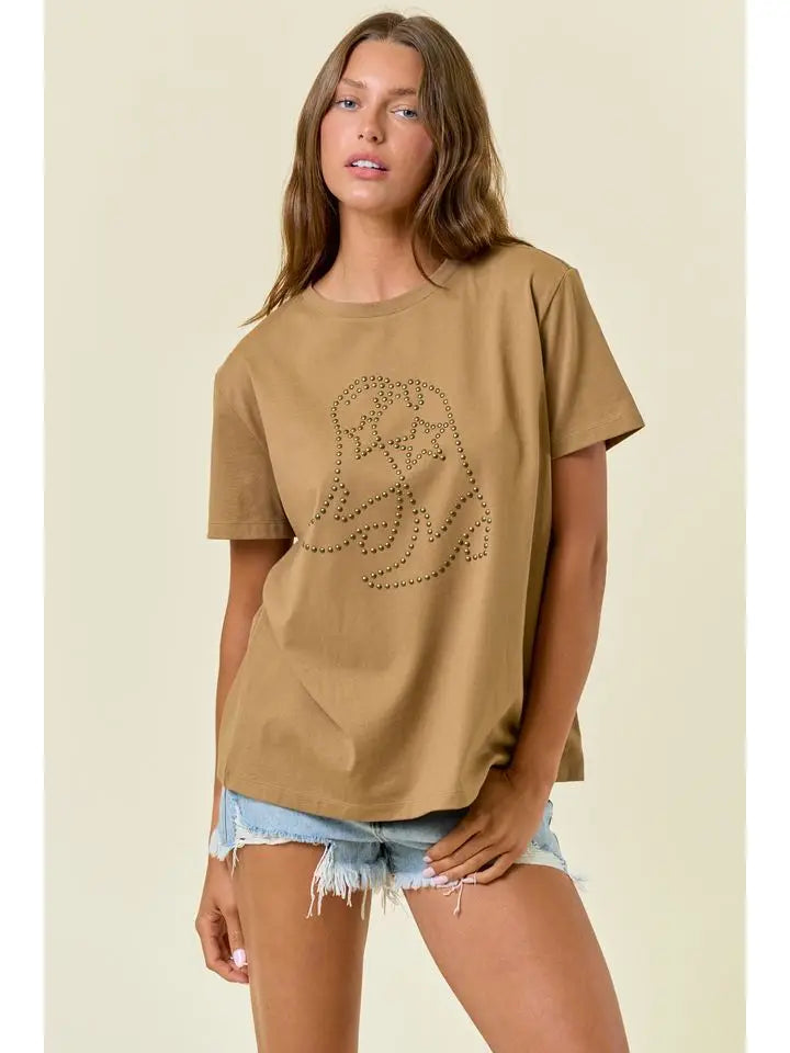 Doe and Rae - Cowboy Boot Short Sleeve