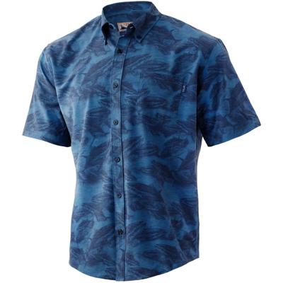 Huk KC Kona Covered up Short-Sleeve Shirt