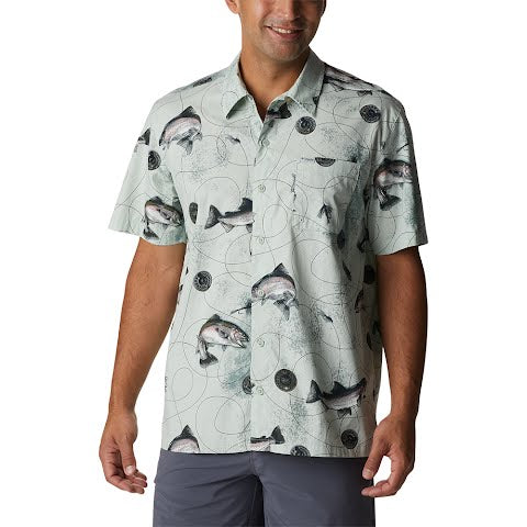 Columbia Men's PFG Trollers Best Button up Shirt