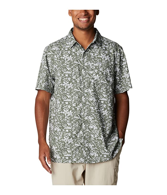 Columbia PFG Super Slack Tide Kona Print Camp Shirt for Men