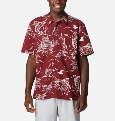 Columbia Men's PFG Trollers Best Button up Shirt