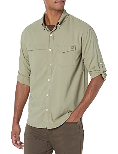 Men's Huk Tide Point Long Sleeve Button up Shirt