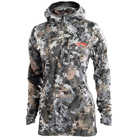 Sitka Women's Fanatic Hoodie Long Sleeve 1/4 Zip