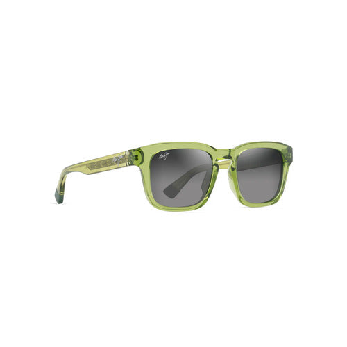 Maui Jim Maluhia GS643-15 Shiny Transparent Grass Green / Neutral Grey Polarised Lenses