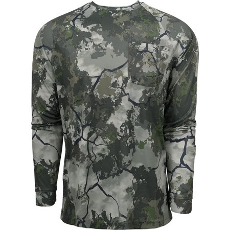 Men's King's Camo Long Sleeve T-Shirt