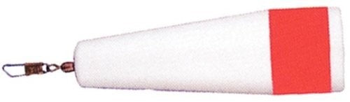 Comal Weighted Glo-Top Slotted Float - 2" - Red/Green