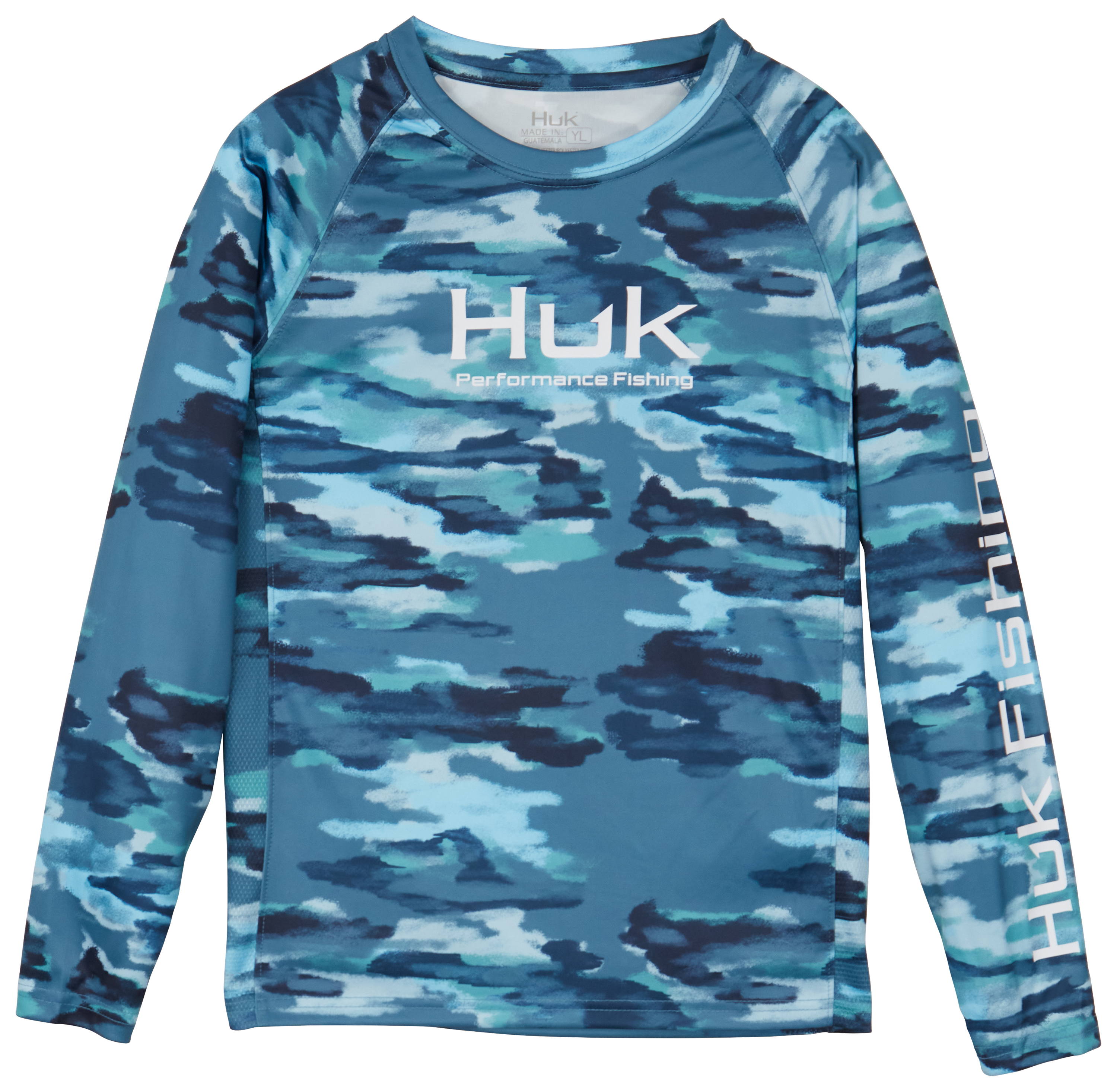 Chemise manches longues homme Huk Waypoint Edisto performance pêche