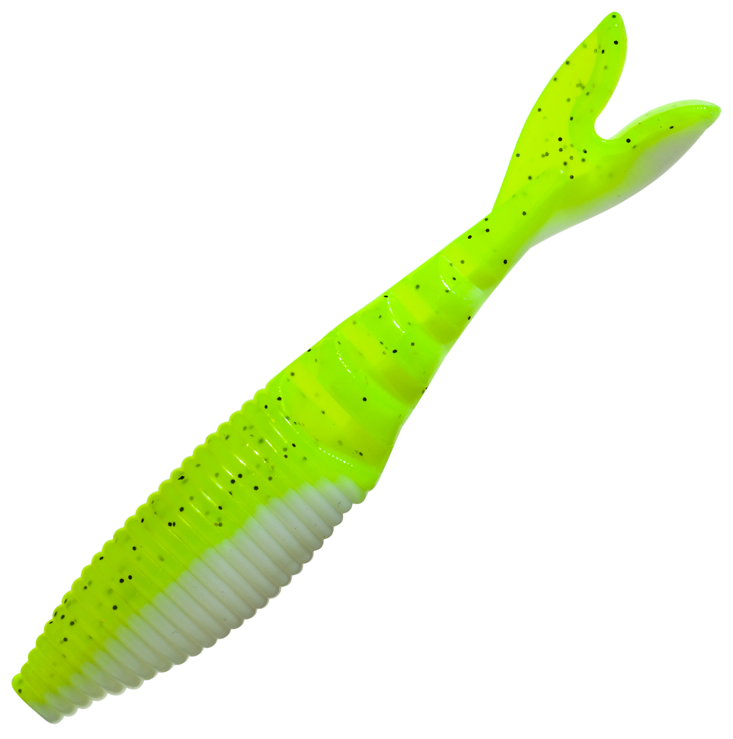 Yamamoto YAM-134JR-08-909 3 Zako Chartreuse Shad (10 Pack)
