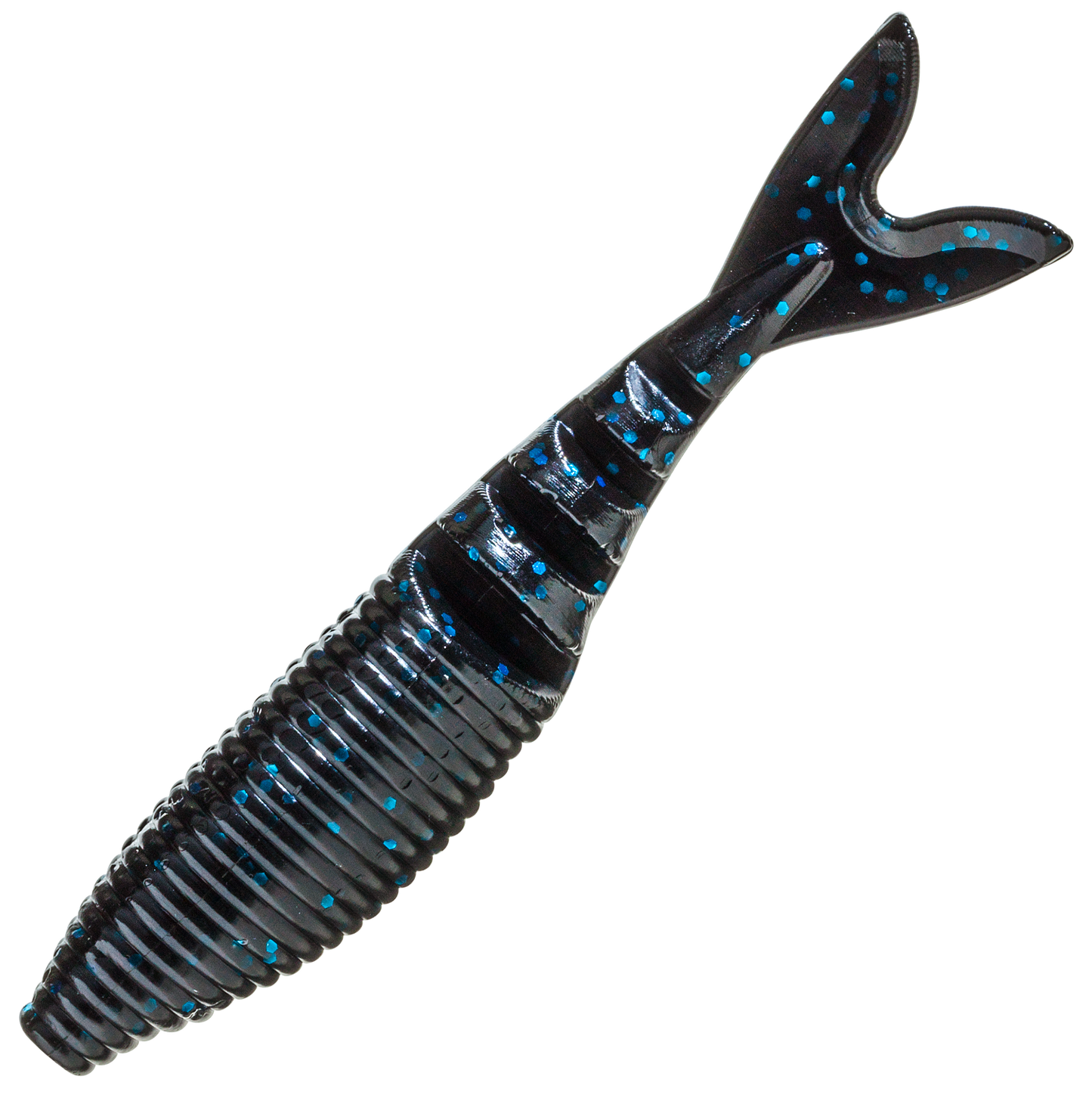 Yamamoto YAM-134JR-08-021 3 Zako Black W/ Large Blue Flake (10 Pack)