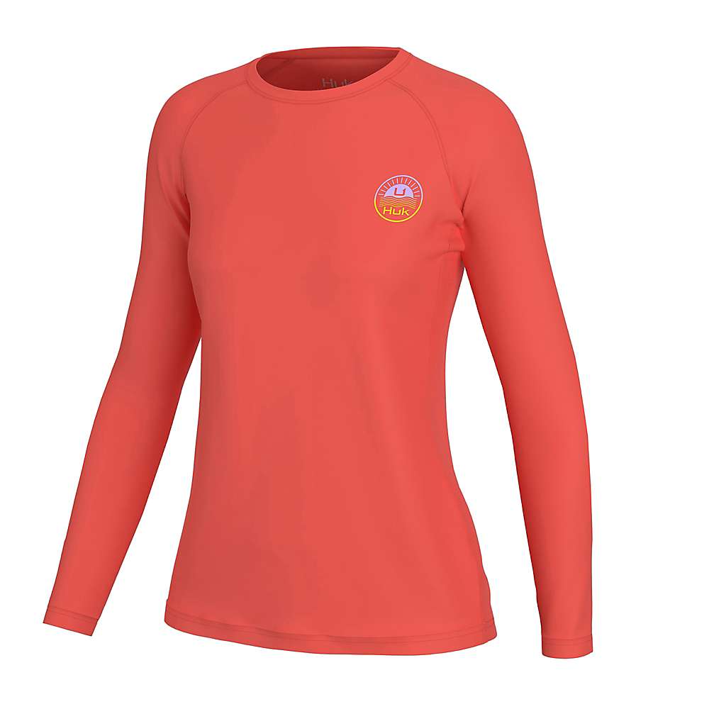 Huk Women's Sunwaves Pursuit LS Top