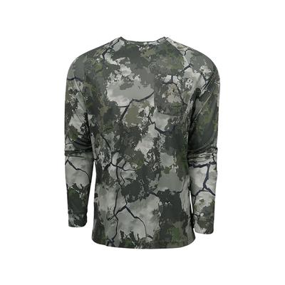 Men's King's Camo Long Sleeve T-Shirt