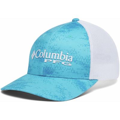 Columbia Men's PFG Camo Mesh Hat, Riptide PFG Camo