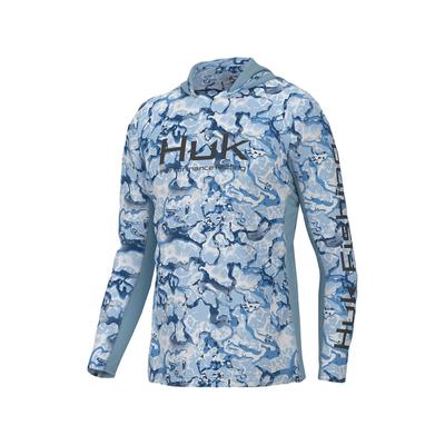 Huk Icon X Inside Reef Long-Sleeve Hoodie for Men