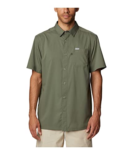 Columbia Men's Slack Tide Camp Shirt UPF 50, Short Sleeve
