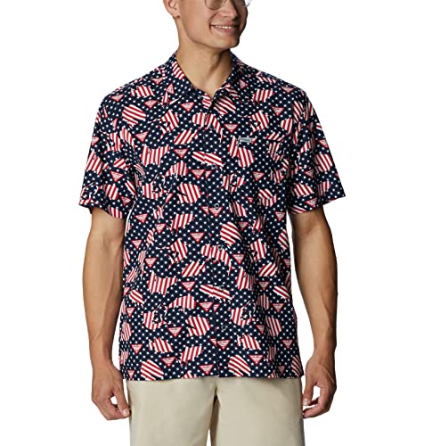 Columbia Men's PFG Trollers Best Button up Shirt