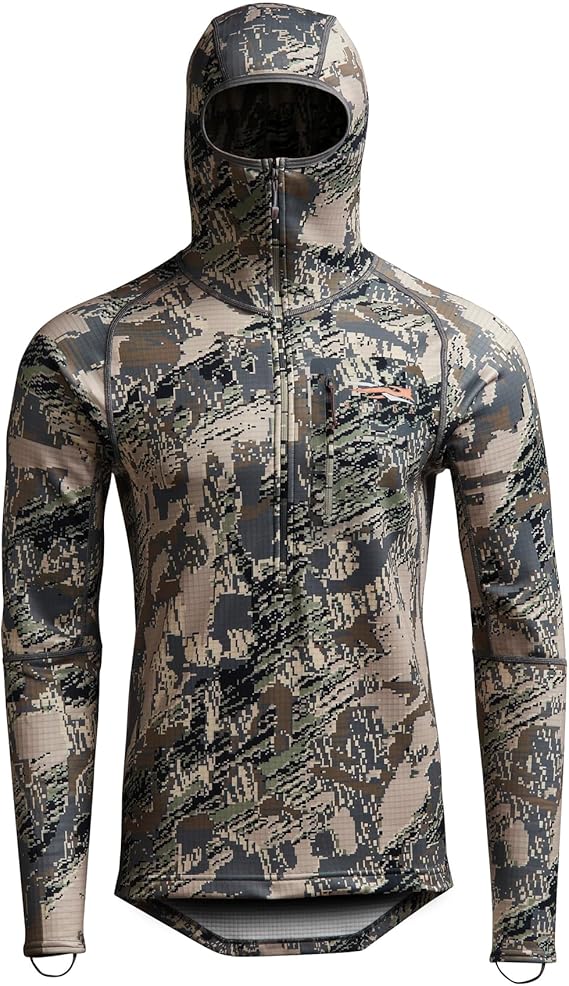 Sitka Men's Heavyweight Hunting 1/2 Zip Hoodie
