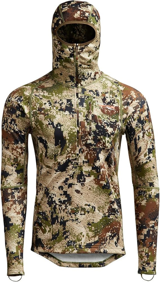 Sitka Men's Heavyweight Hunting 1/2 Zip Hoodie