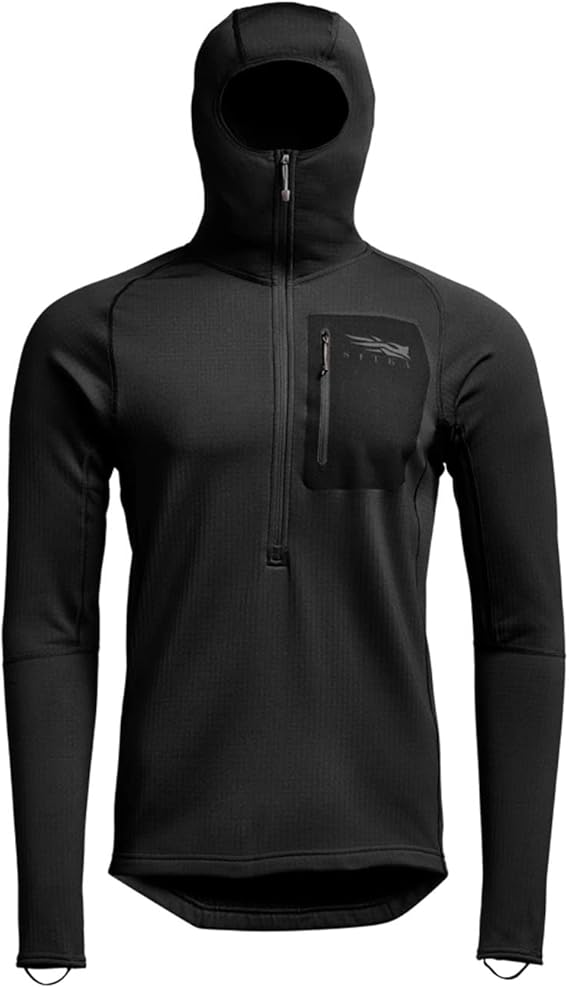 Sitka Men's Heavyweight Hunting 1/2 Zip Hoodie