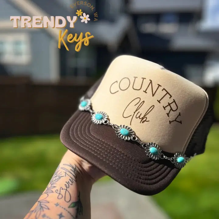 Country Club Graphic Trucker Hat