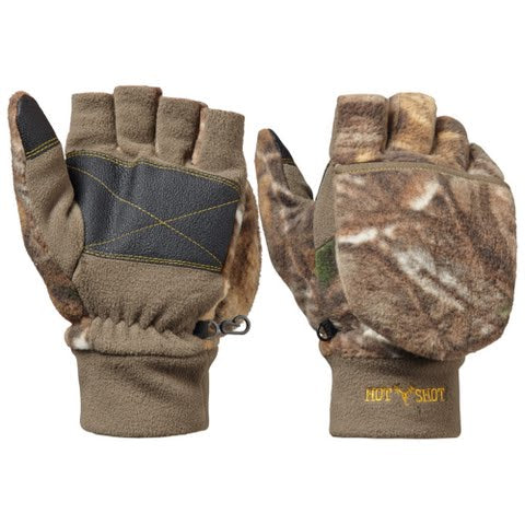 Hot Shot Women ' S Bullseye Fleece Glomitt - Realtree Xtra