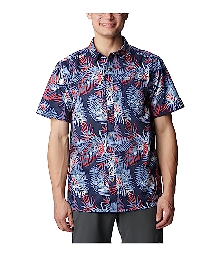 Columbia PFG Super Slack Tide Kona Print Camp Shirt for Men