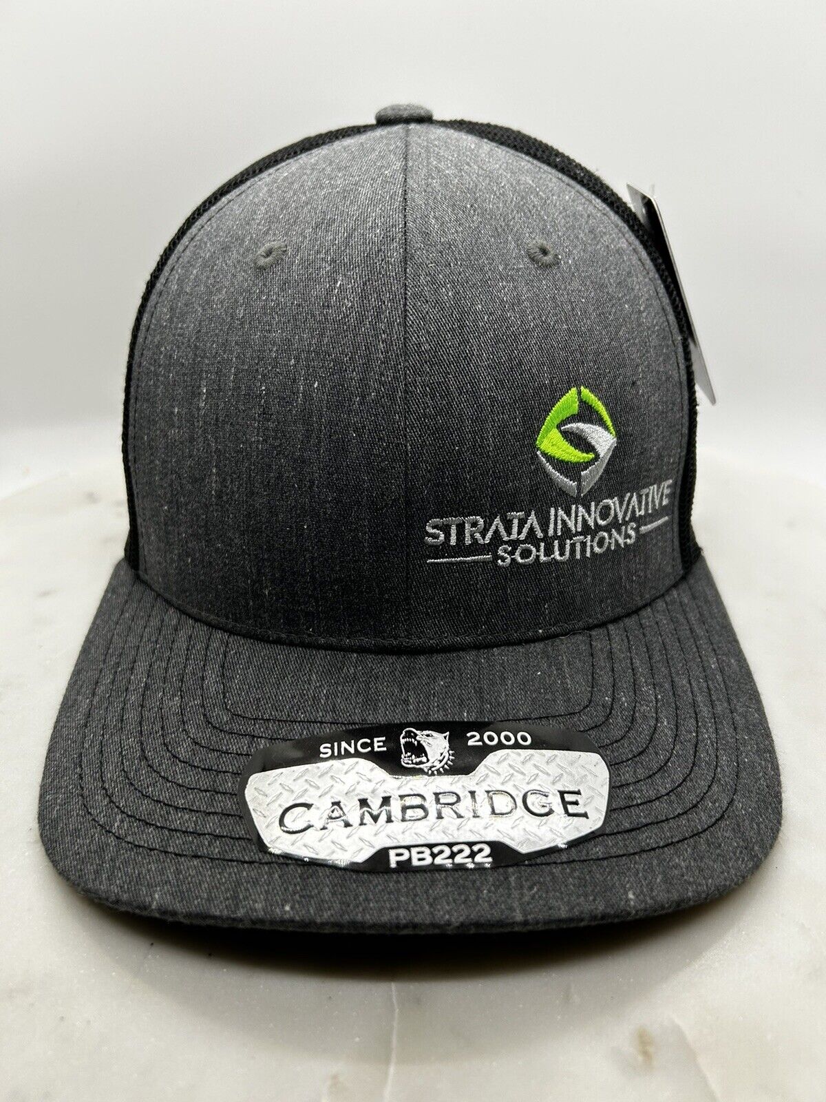 Strata Innovative Solutions Cap Hat Adult Trucker Mesh Snapback Cambridge New