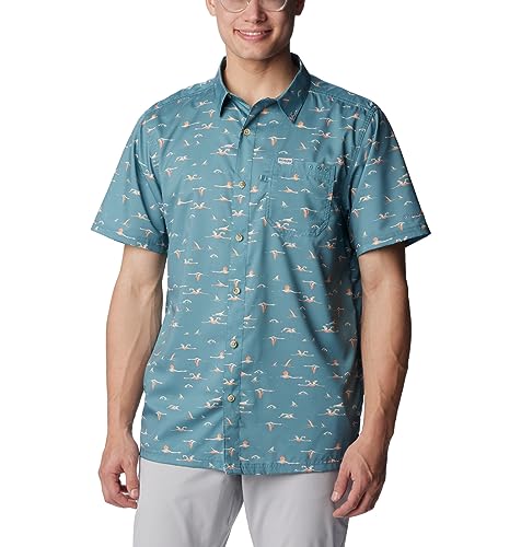 Columbia PFG Super Slack Tide Kona Print Camp Shirt for Men