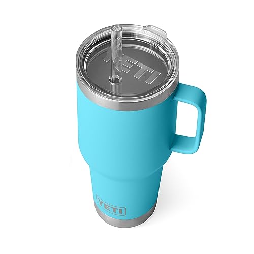 YETI Rambler 35 Oz Reef Blue Straw Mug
