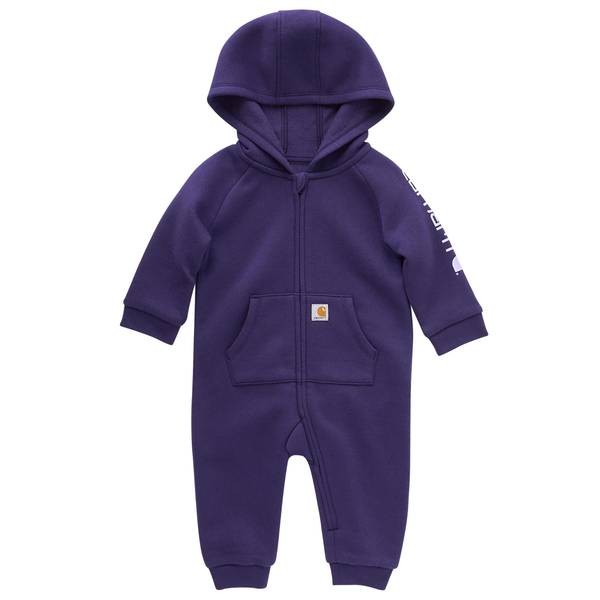 Carhartt Baby Unisex Long Sleeve Fleece Zip-Front Coverall