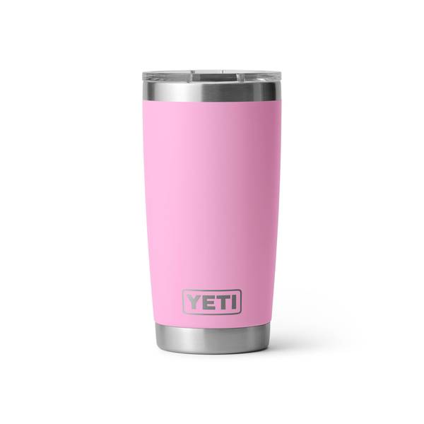 Yeti Rambler 20 Oz Tumbler with Magslider Lid Power Pink
