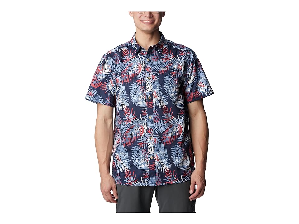 Columbia PFG Super Slack Tide Kona Print Camp Shirt for Men