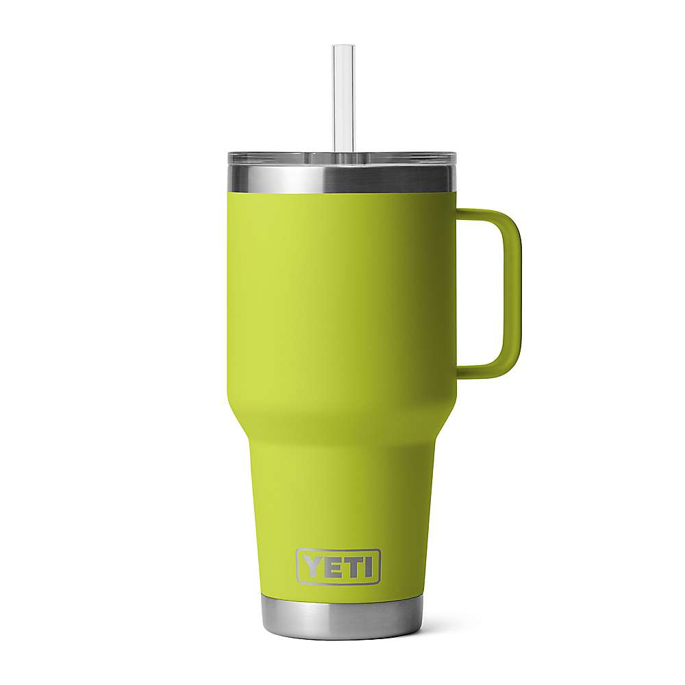 Yeti Rambler 35 Oz Mug with Straw Lid Chartreuse